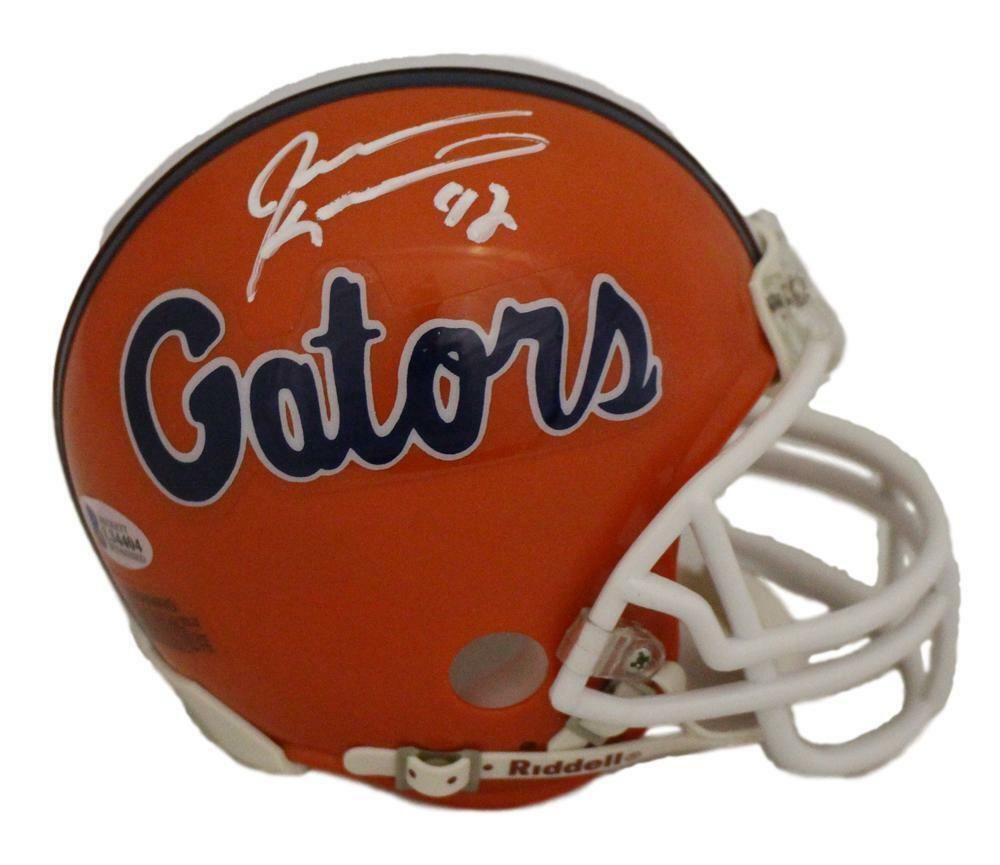 Jevon Kearse Autographed Florida Gators Mini Helmet BAS