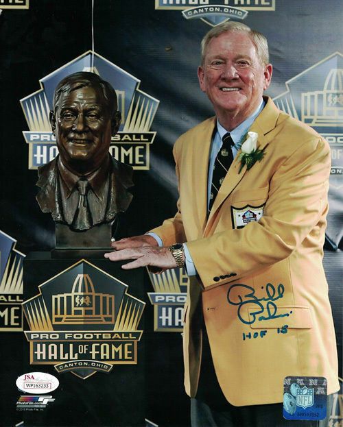 Bill Polian Autographed Indianapolis Colts 8x10 Photo HOF JSA