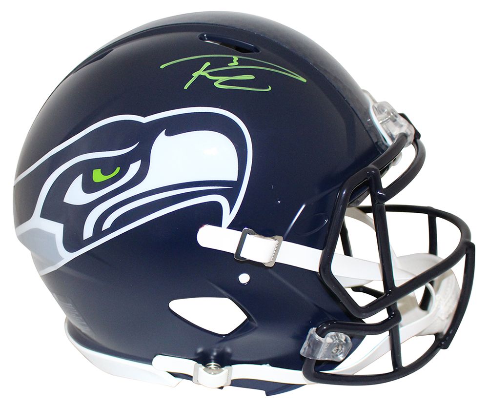 Russell Wilson Autographed Seattle Seahawks Authentic Speed Helmet