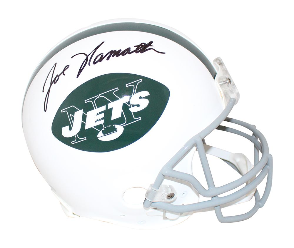 Joe Namath Signed New York Jets Authentic VSR4 1965-77 Helmet JSA