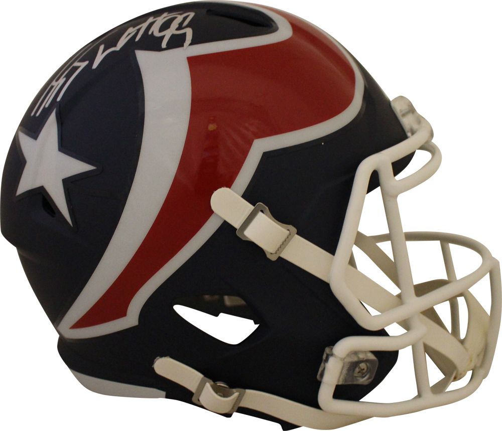 JJ Watt Autographed/Signed Houston Texans F/S AMP Helmet JSA
