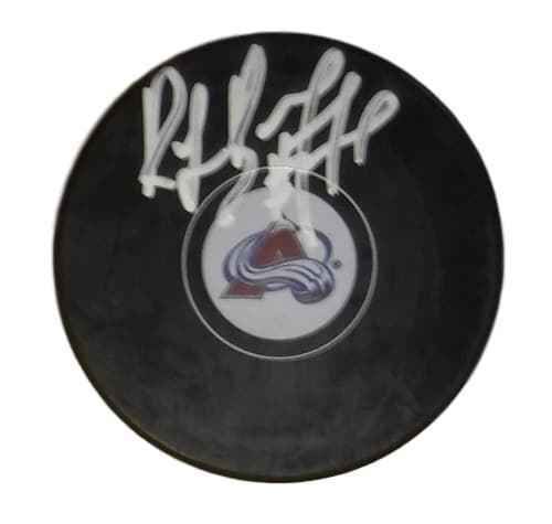 Ray Bourque Autographed Colorado Avalanche Puck JSA
