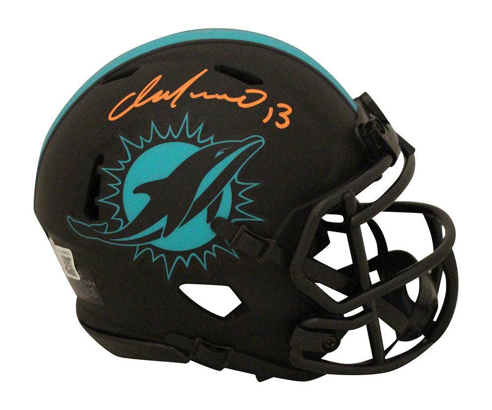 Dan Marino Autographed/Signed Miami Dolphins Eclipse Mini Helmet BAS