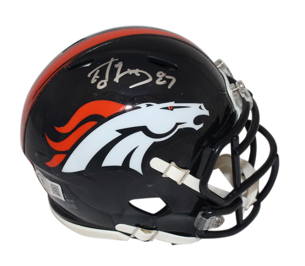 Deion Sanders Autographed Florida State Seminoles Mini Helmet Beckett