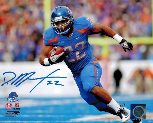 Doug Martin Autographed Boise State Broncos 8x10 Photo
