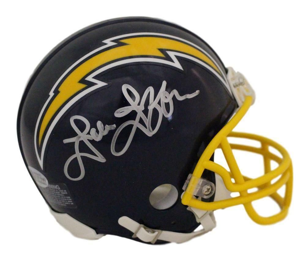 John Jefferson Autographed San Diego Chargers TB Mini Helmet BAS