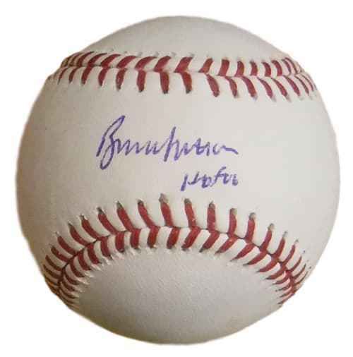 Bruce Sutter Autographed St Louis Cardinals OML Baseball HOF JSA