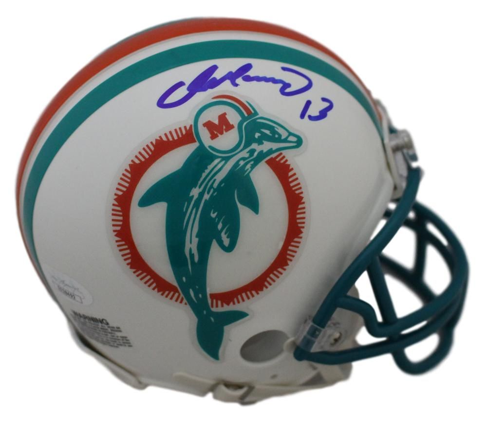 Dan Marino Autographed/Signed Miami Dolphins Mini Helmet JSA