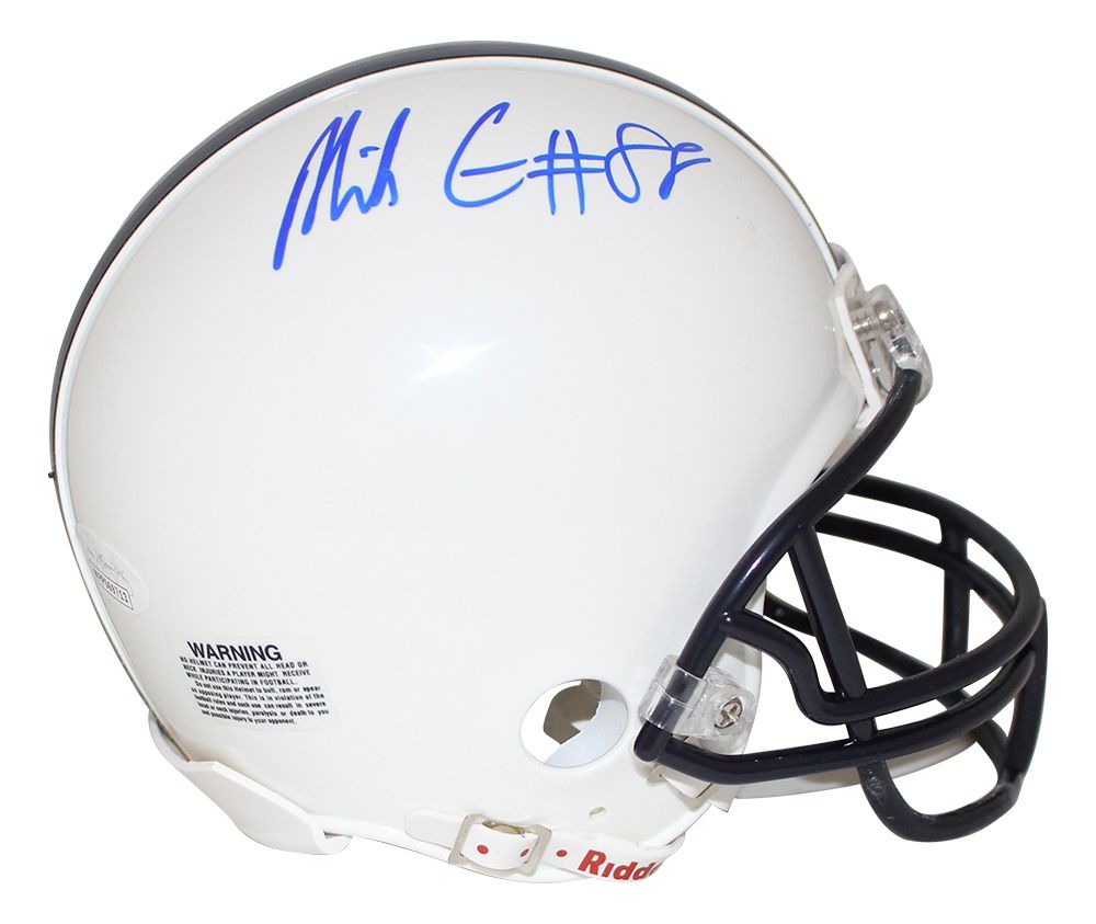 Mike Gesicki Autographed/Signed Penn State Nittany Lions Mini Helmet JSA