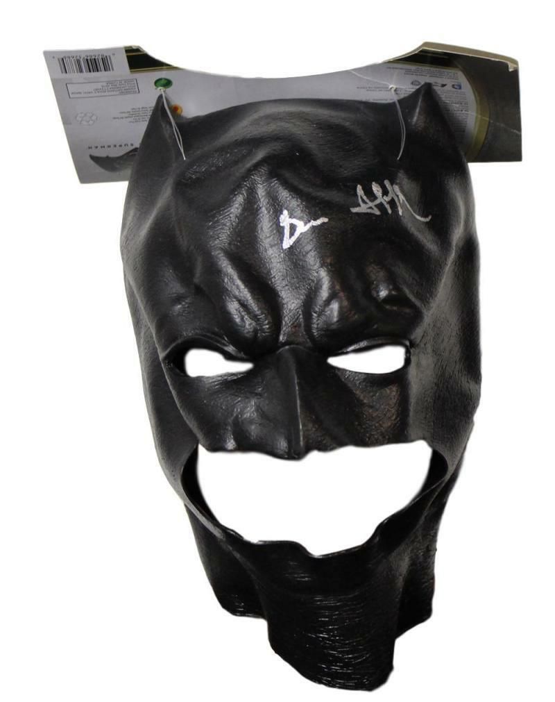 Ben Affleck Autographed Batman Rubies Soft Mask Mask BAS