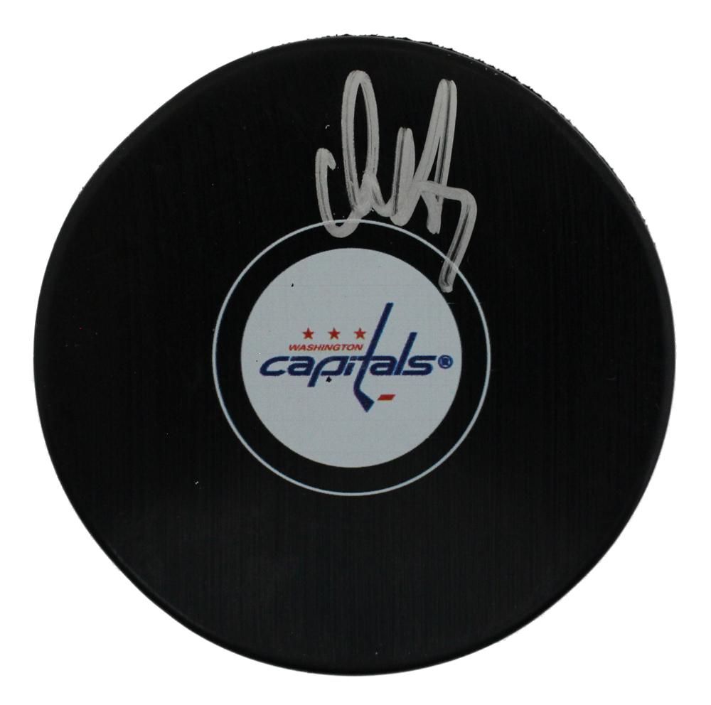 Alex Ovechkin Autographed Washington Capitals Hockey Puck BAS