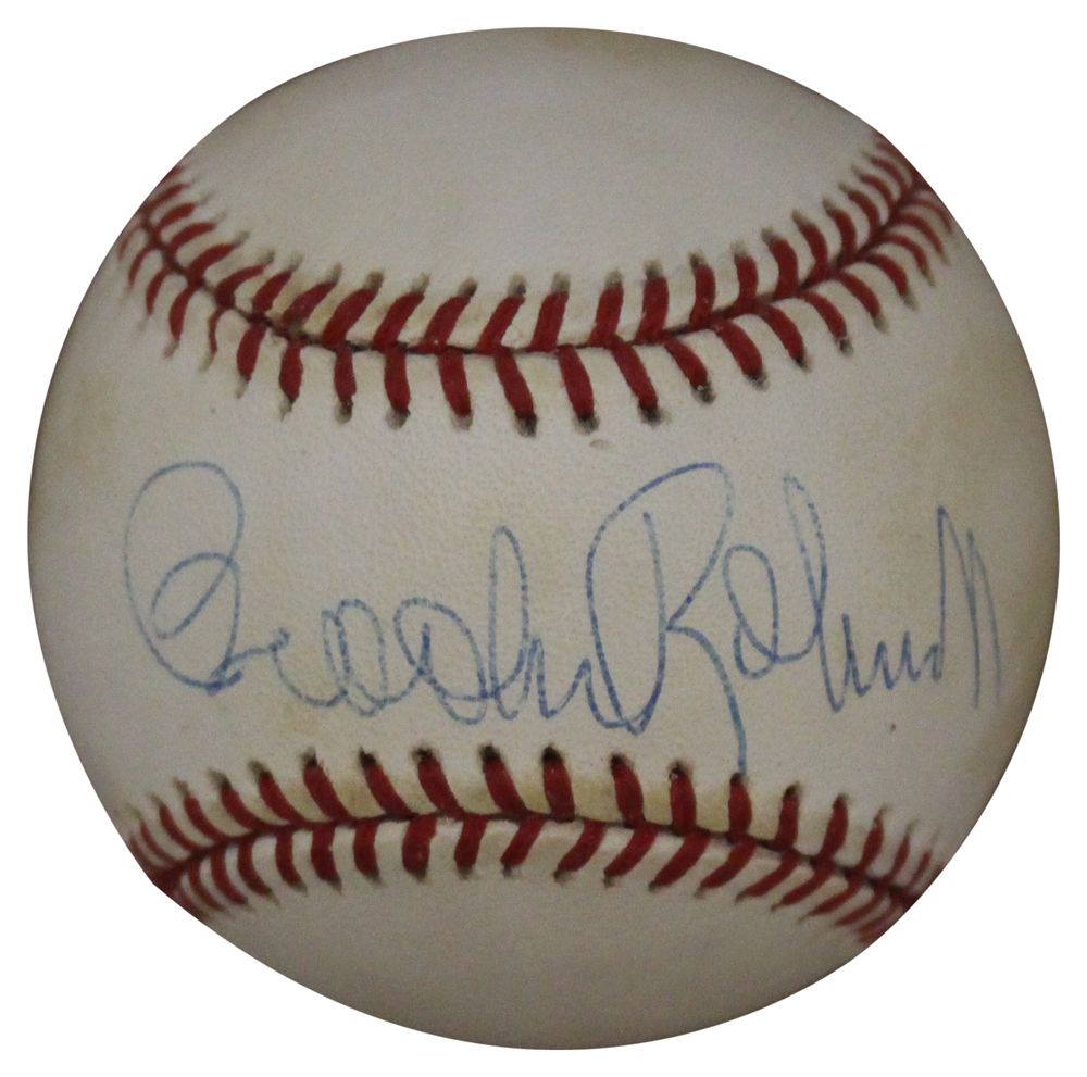 Brooks Robinson Signed Baltimore Orioles American League Baseball BAS