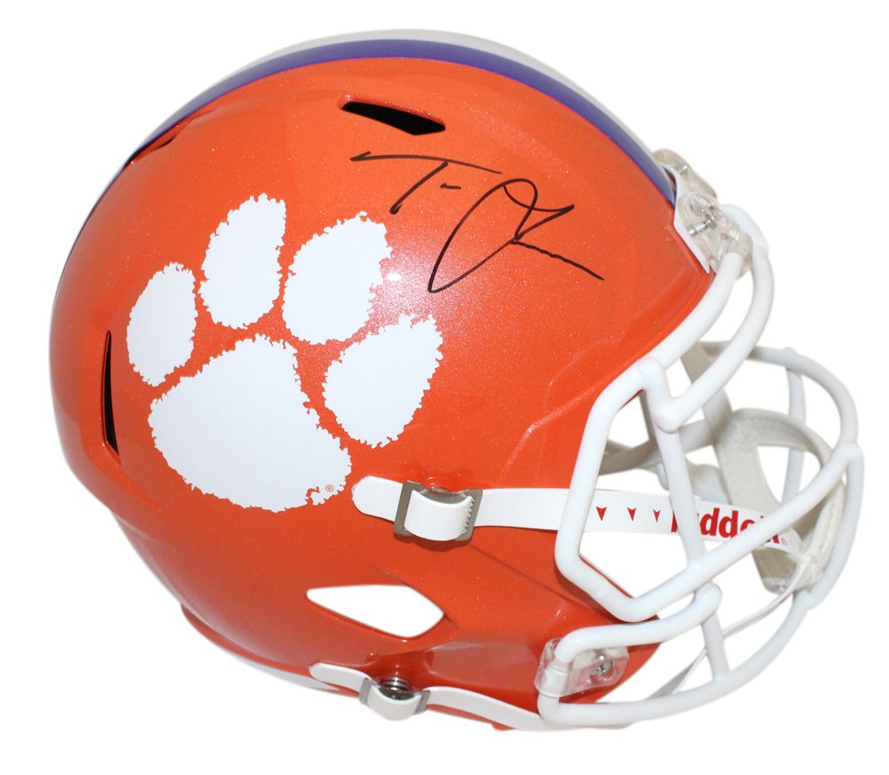 Trevor Lawrence Autographed Clemson Tigers Speed F/S Helmet FAN