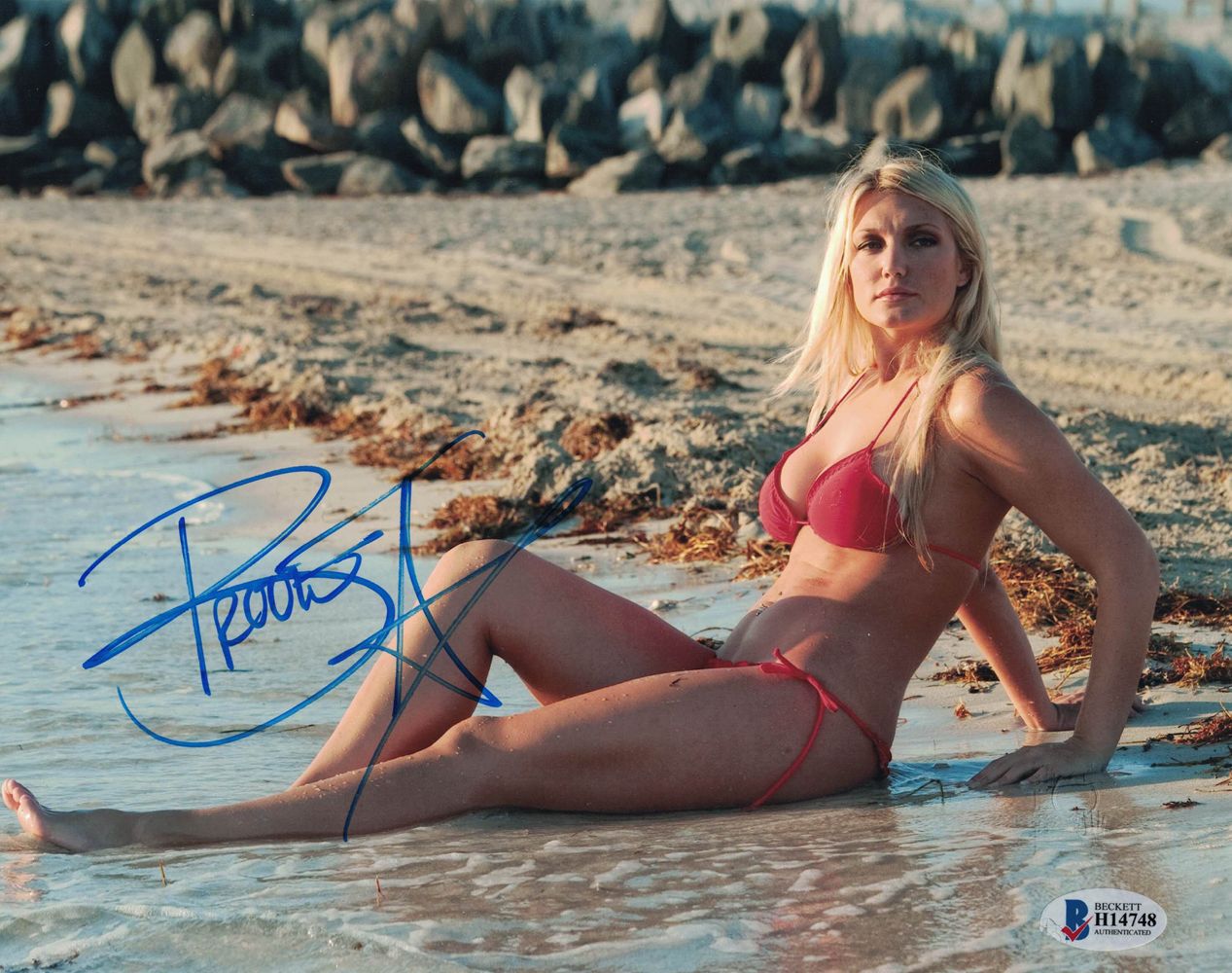 Brooke Hogan Autographed/Signed 8x10 Photo BAS