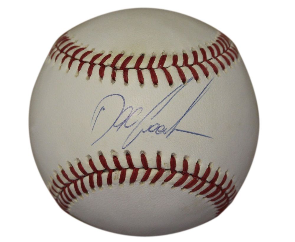 Dwight Gooden Autographed New York Mets National League Baseball JSA