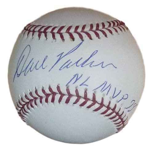 Dave Parker Autographed OML Baseball w/NL MVP 78