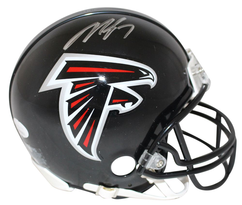 Michael Vick Autographed/Signed Atlanta Falcons Mini Helmet JSA