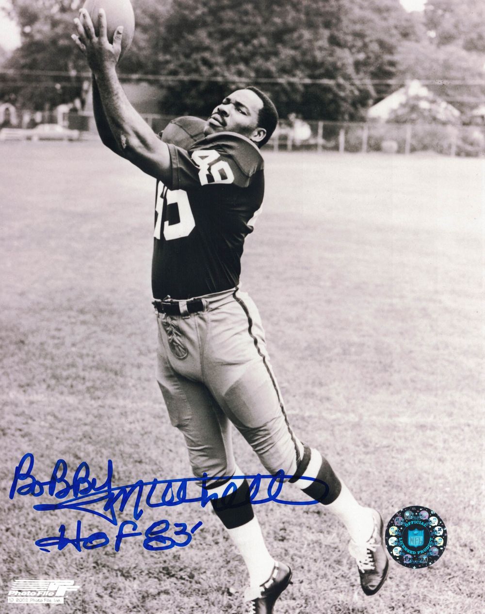 Bobby Mitchell Autographed/Signed Washington Redskins 8x10 Photo
