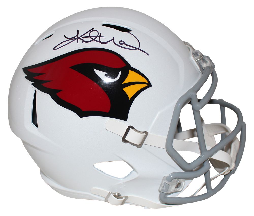 Kurt Warner Autographed/Signed Arizona Cardinals F/S Speed Helmet BAS