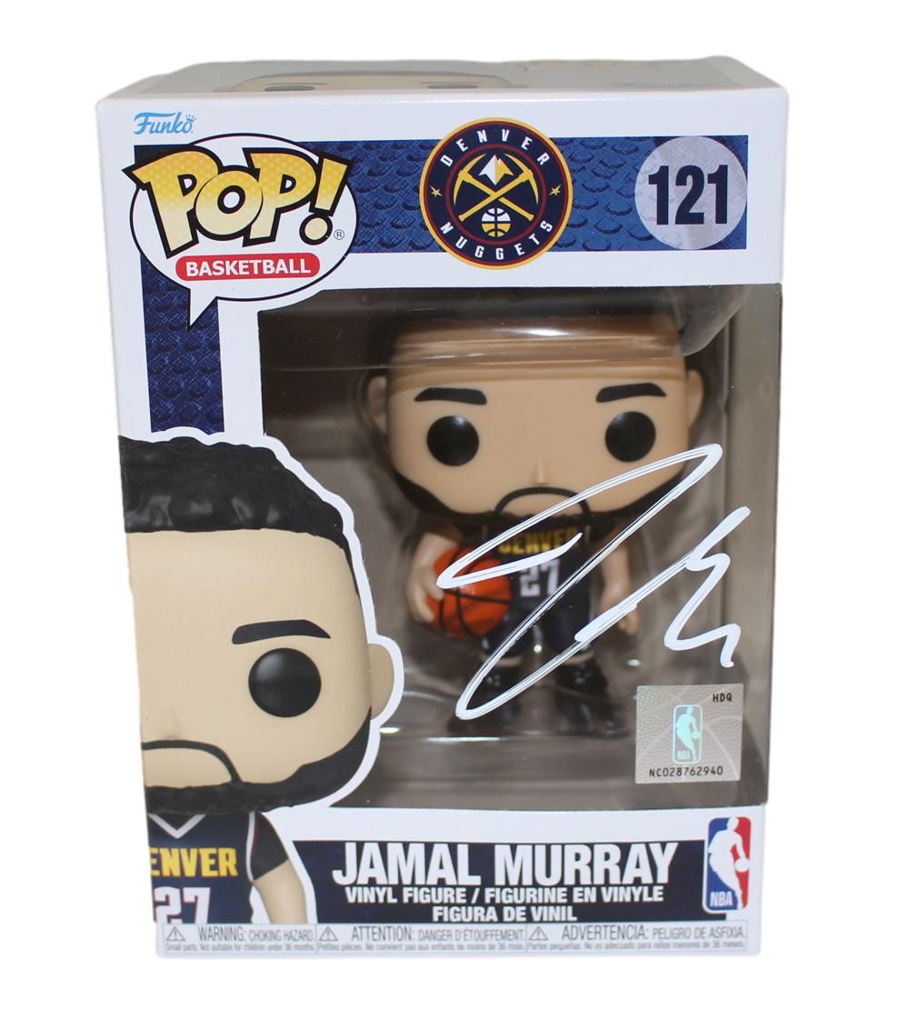 Jamal Murray Autographed/Signed Denver Nuggets #121 Funko Pop! FAN