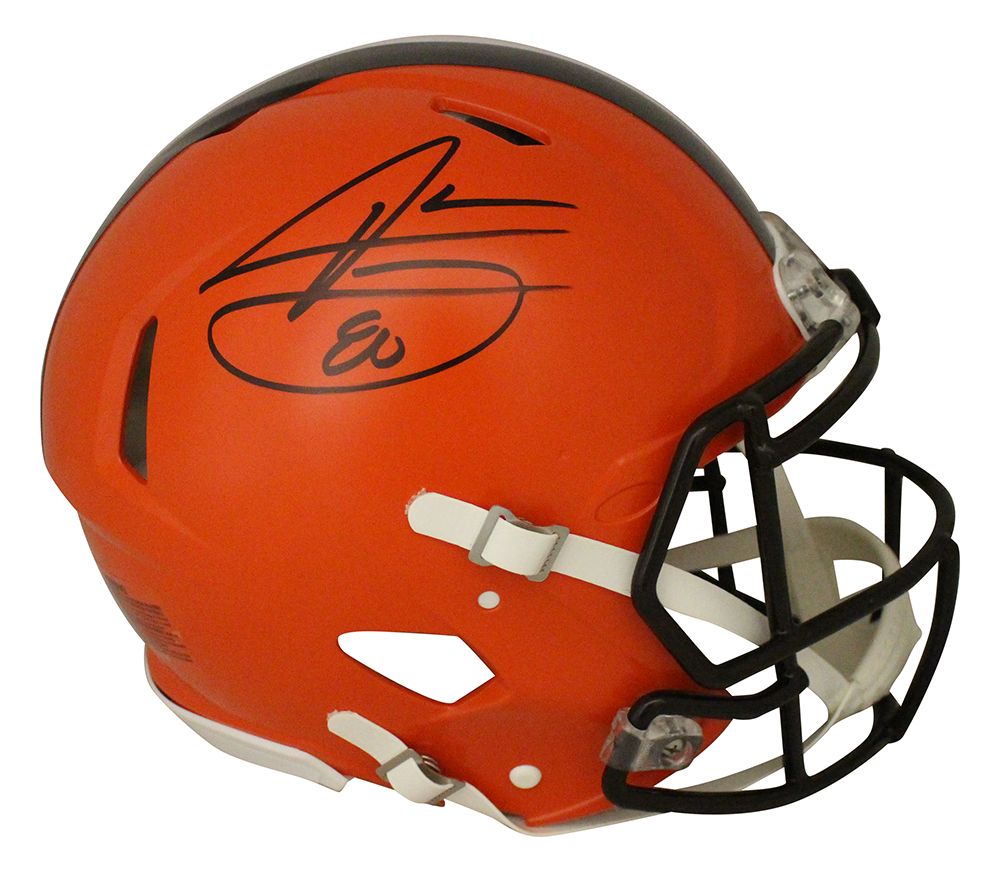 Jarvis Landry Autographed Cleveland Browns Authentic Speed Helmet BAS