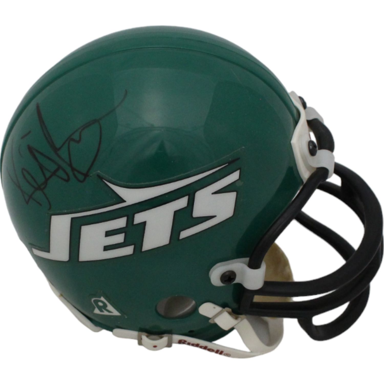 Ken O&#39;Brien Signed New York Jets TB VSR4 Replica Mini Helmet BAS 44732