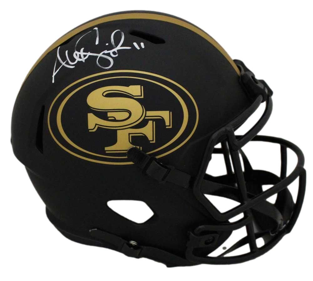 Alex Smith Autographed San Francisco 49ers F/S Eclipse Speed Helmet BAS
