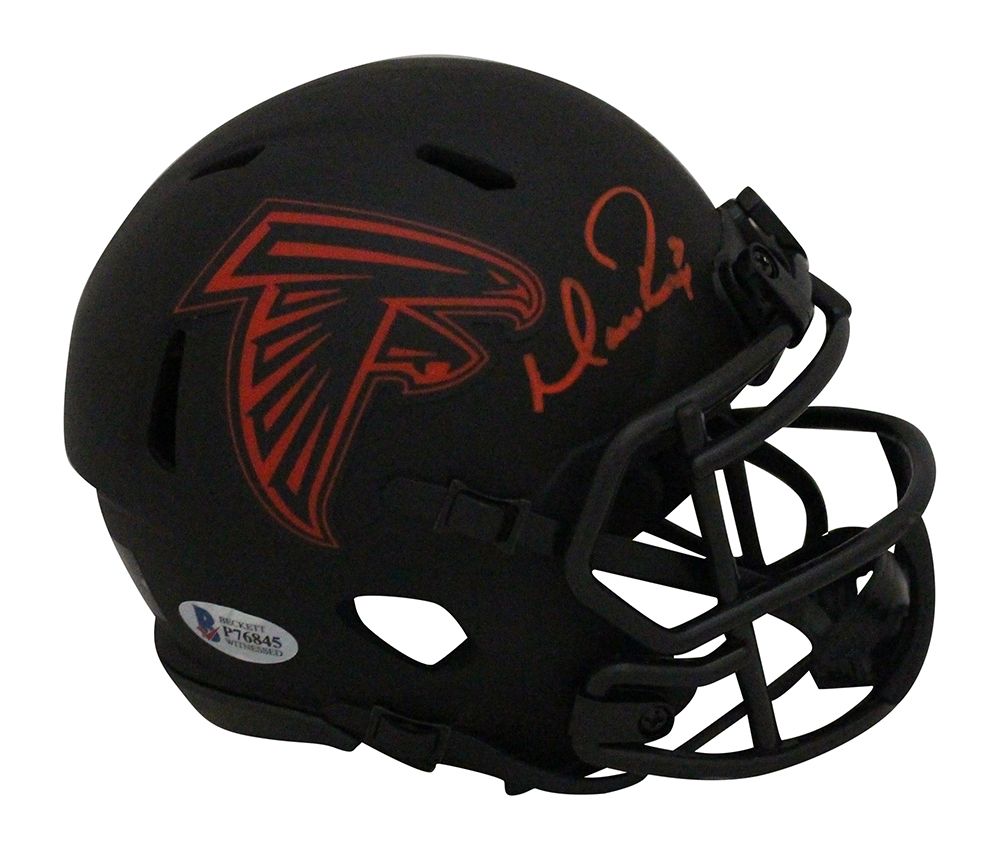 Matt Ryan Autographed/Signed Atlanta Falcons Eclipse Mini Helmet BAS