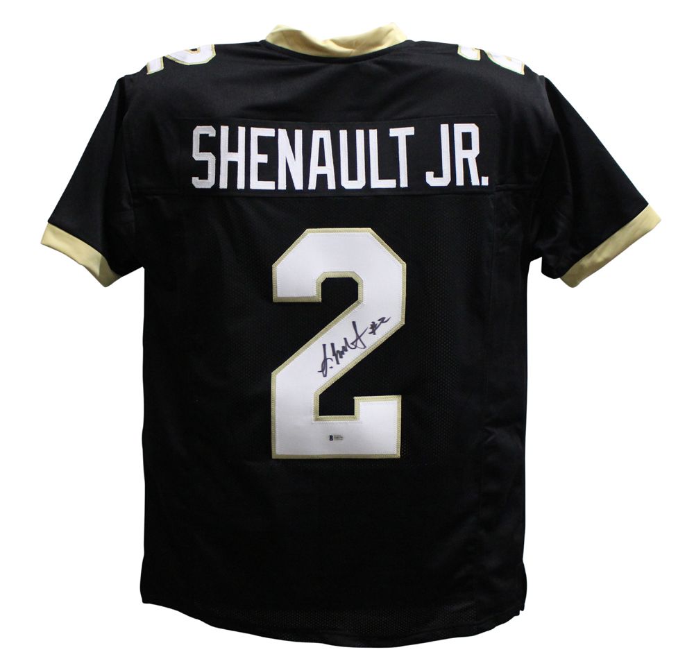 Laviska Shenault Autographed/Signed College Style Black XL Jersey BAS