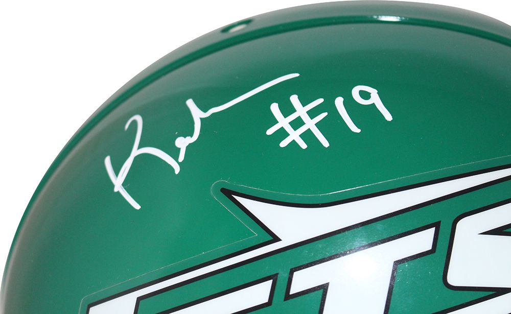Keyshawn Johnson Autographed New York Jets 1990-97 Authentic Helmet JSA