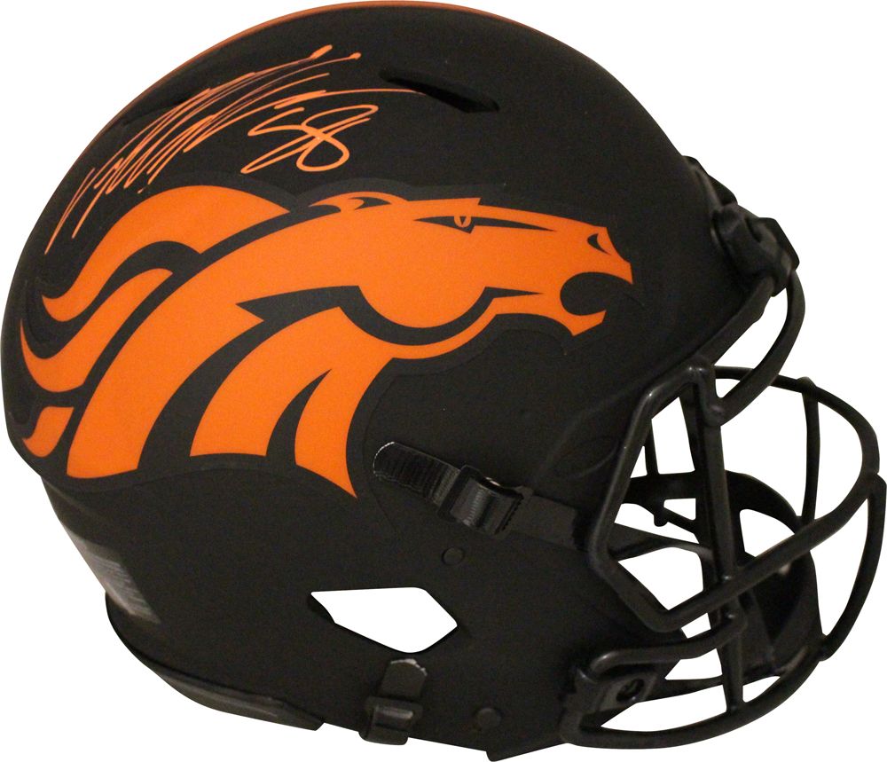 Von Miller Autographed Denver Broncos Authentic Eclipse Helmet JSA