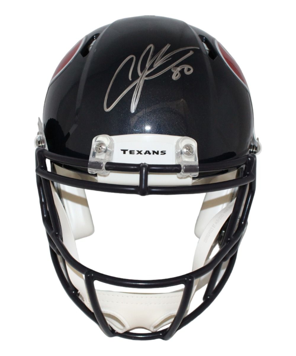 Champ Bailey Signed Georgia Bulldogs Authentic Flash Helmet Beckett