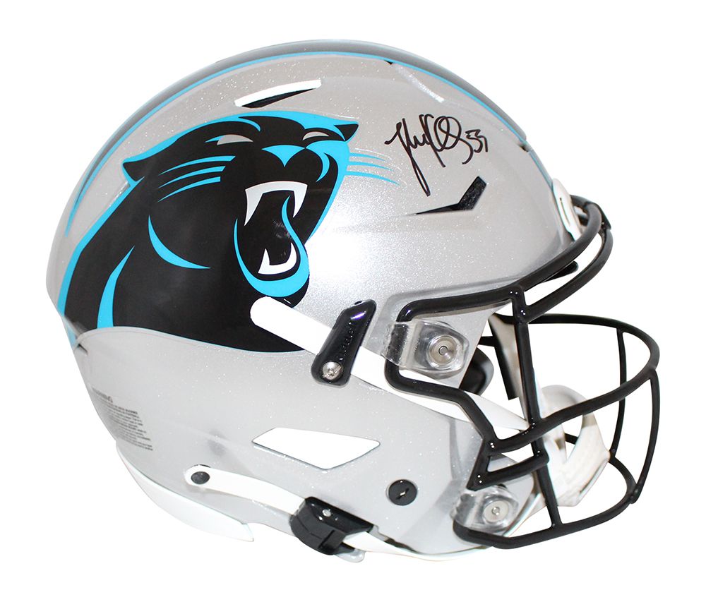 Luke Kuechly Signed Carolina Panthers Authentic Speed Flex Helmet BAS