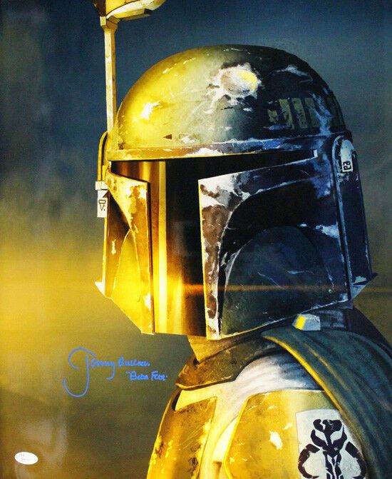 Jeremy Bulloch Autographed Star Wars Boba Fett 16x20 Photo Vertical JSA