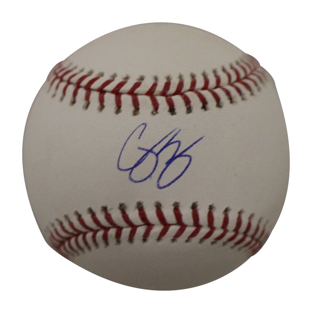 Corey Seager Autographed/Signed Los Angeles Dodgers OML Baseball BAS