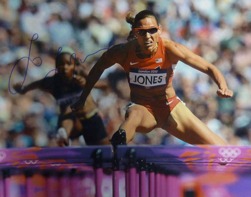 Lolo Jones Autographed 2012 Olympics 16x20 Photo