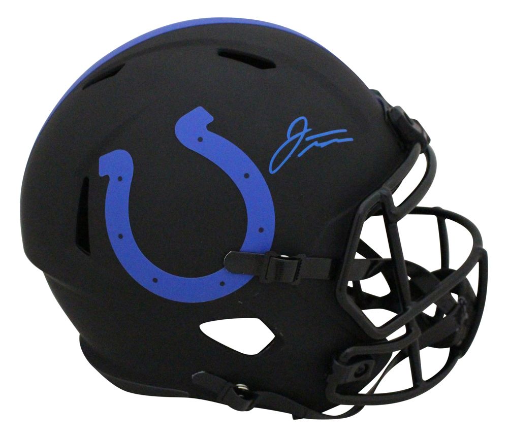 Jonathan Taylor Signed Indianapolis Colts F/S Eclipse Speed Helmet FAN