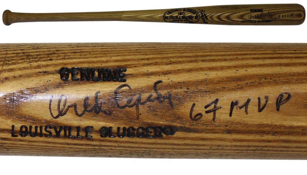 Orlando Cepeda Signed San Francisco Giants Game Model Bat 67 MVP JSA