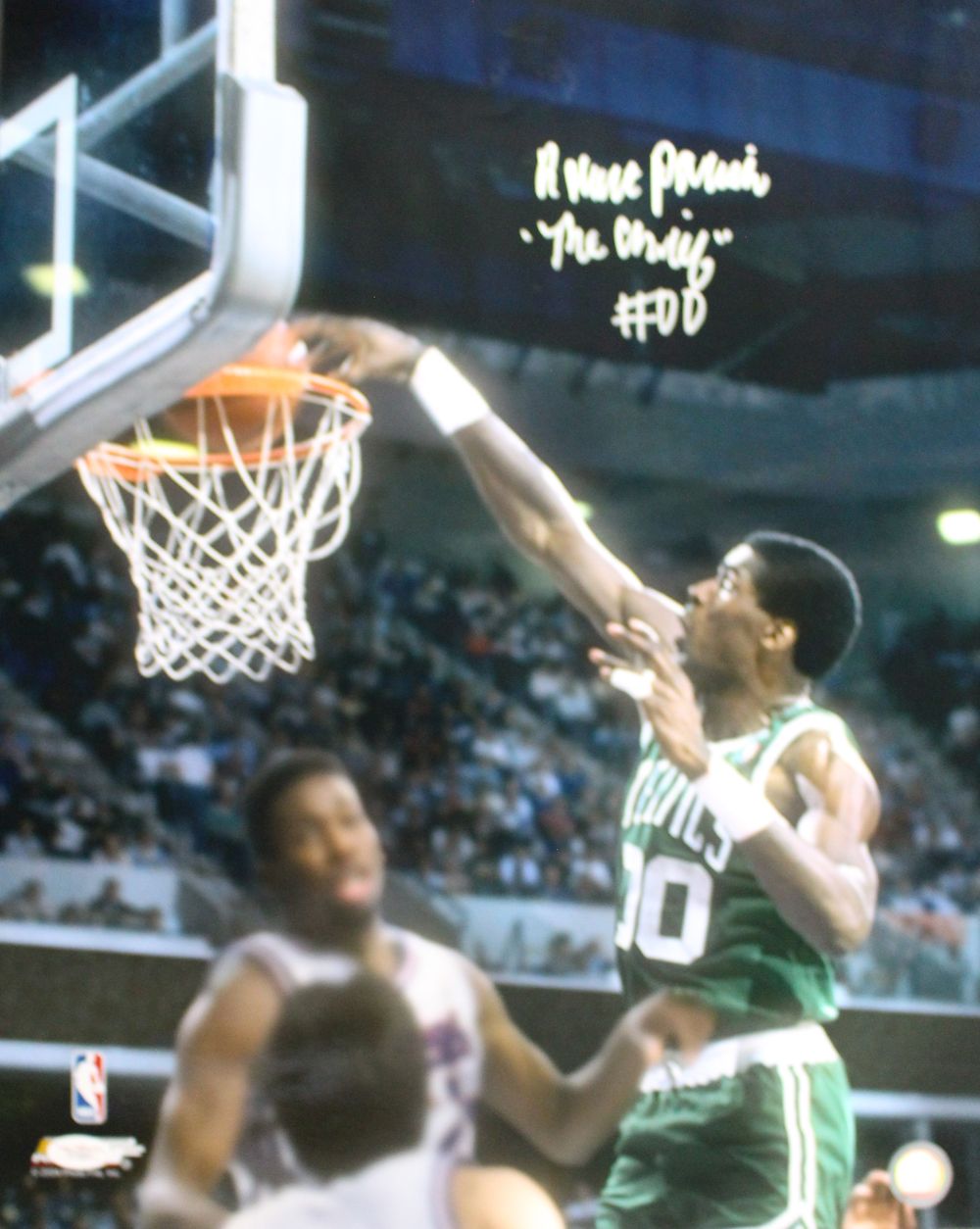 Robert Parrish Autographed/Signed Boston Celtics 16x20 Photo The Chief JSA