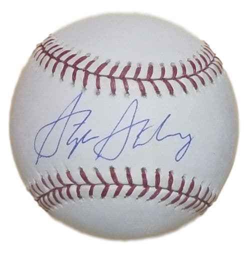 Stephen Strasburg Autographed OML Baseball Washington Nationals