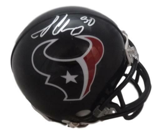 Jadeveon Clowney Autographed Houston Texans Riddell Mini Helmet JSA