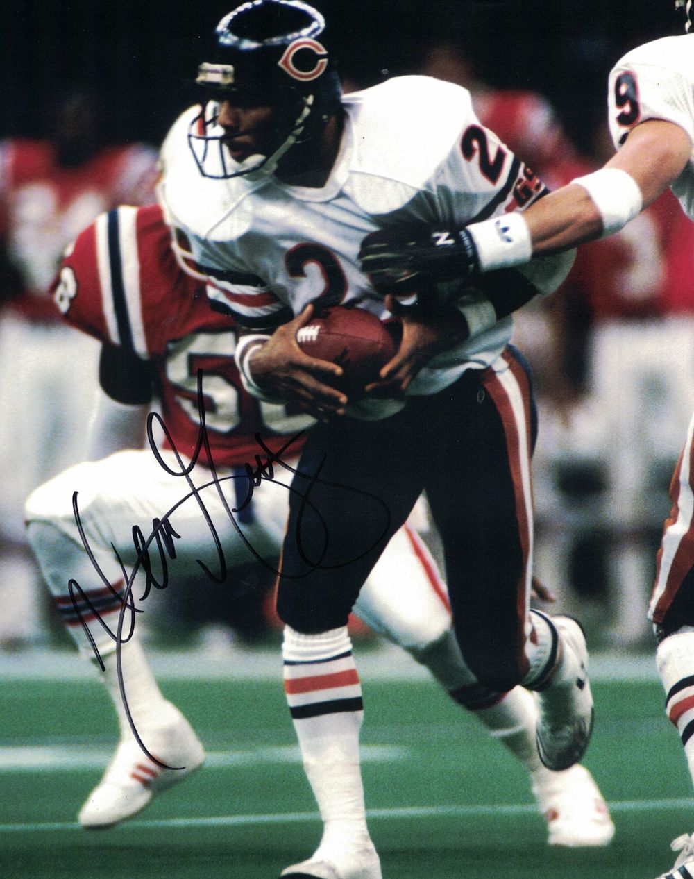 Dennis Gentry Autographed/Signed Chicago Bears 8x10 Photo