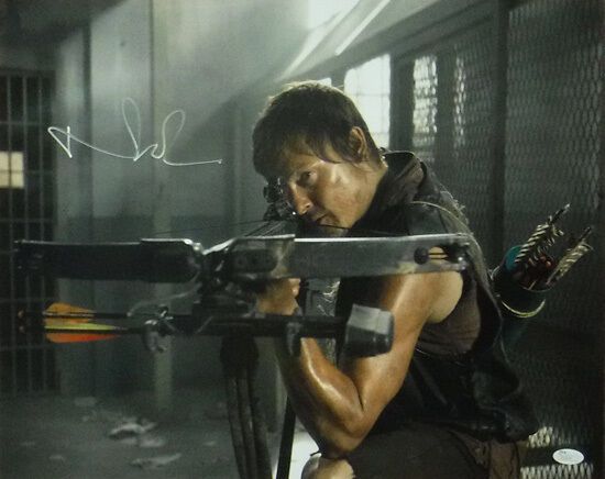 Norman Reedus Autographed The Walking Dead Daryl Dixon 16x20 Photo (Quiver) JSA