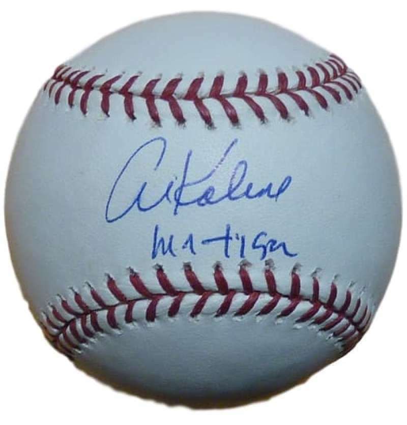 Al Kaline Autographed Detroit Tigers MLB Baseball w/Mr Tiger inscription