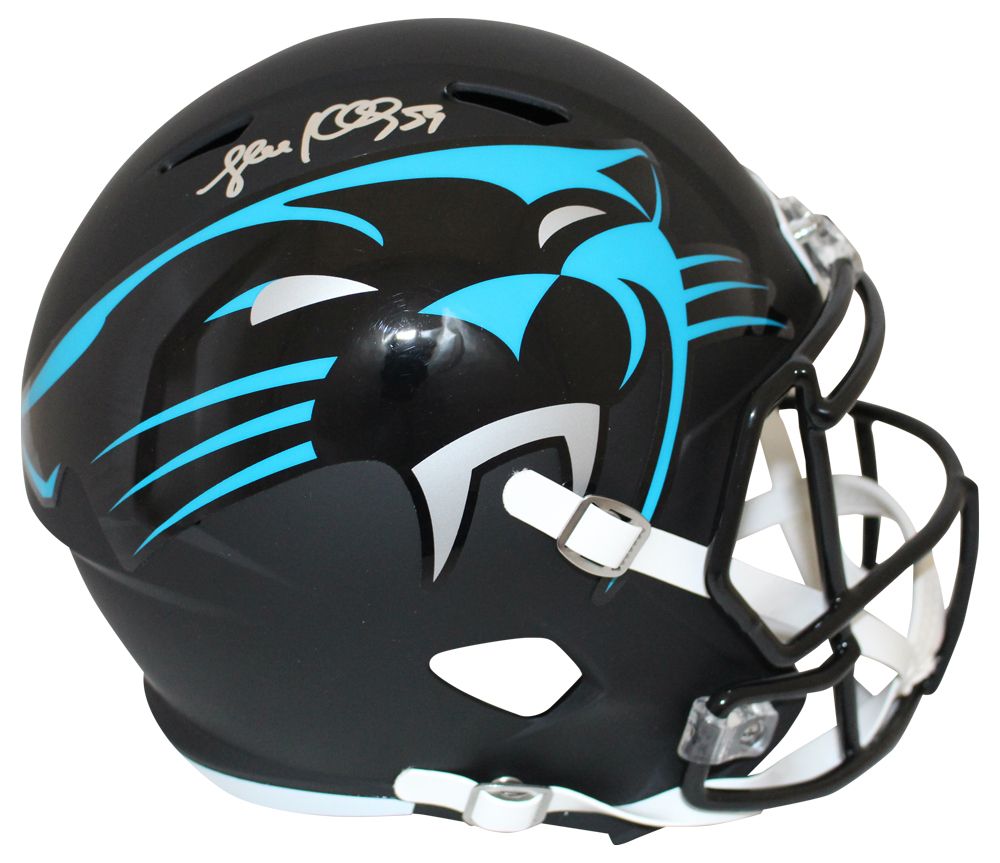 Luke Kuechly Autographed/Signed Carolina Panthers F/S AMP Helmet BAS