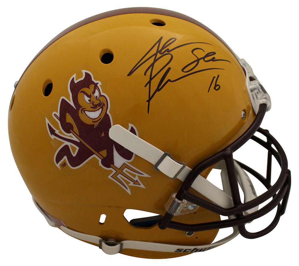 Jake Plummer Autographed Arizona State Schutt Replica Helmet BAS