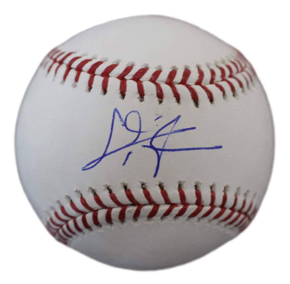 Chris Taylor Autographed/Signed Los Angeles Dodgers OML Baseball JSA