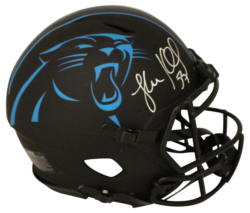 Luke Kuechly Signed Carolina Panthers Authentic Eclipse Speed Helmet BAS