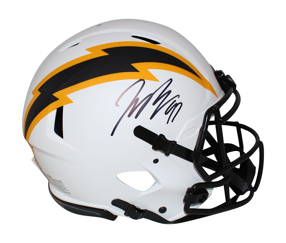 Joey Bosa Signed Los Angeles Chargers Authentic Lunar Speed Helmet BAS
