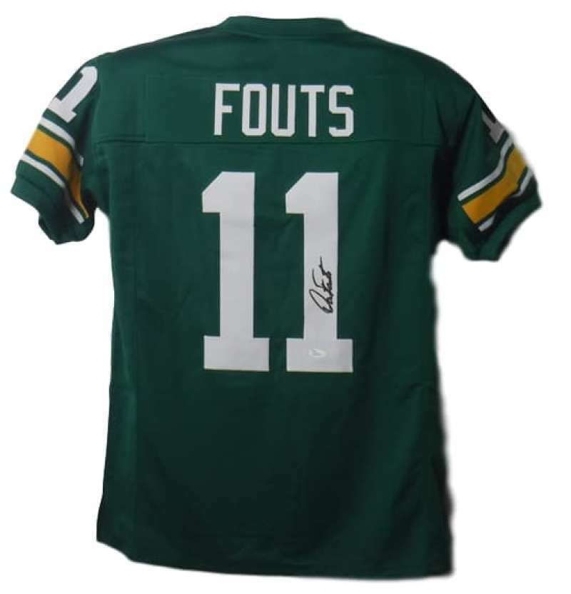 Dan Fouts Autographed Oregon Ducks Size XL Green Jersey JSA